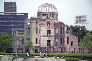 The Gembaku Dome building in Hiroshima serves as a monument to the events of Aug. 6, 1945. Image c/o Fg2/Wikimedia Commons